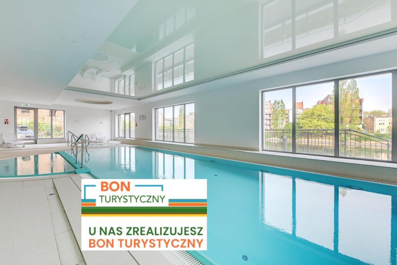 Apartments Waterlane Island Pool & Gym Spa 그단스크 외부 사진