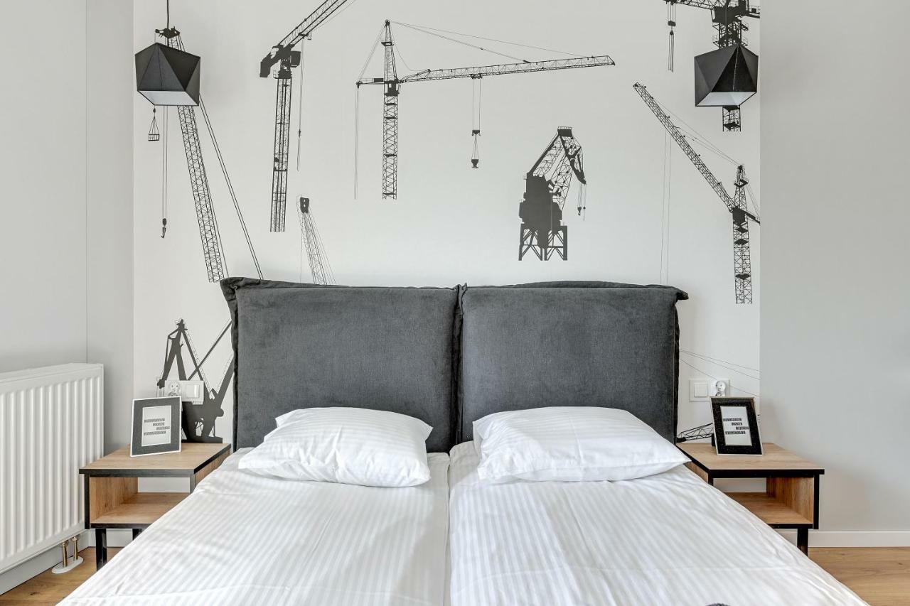 Apartments Waterlane Island Pool & Gym Spa 그단스크 외부 사진